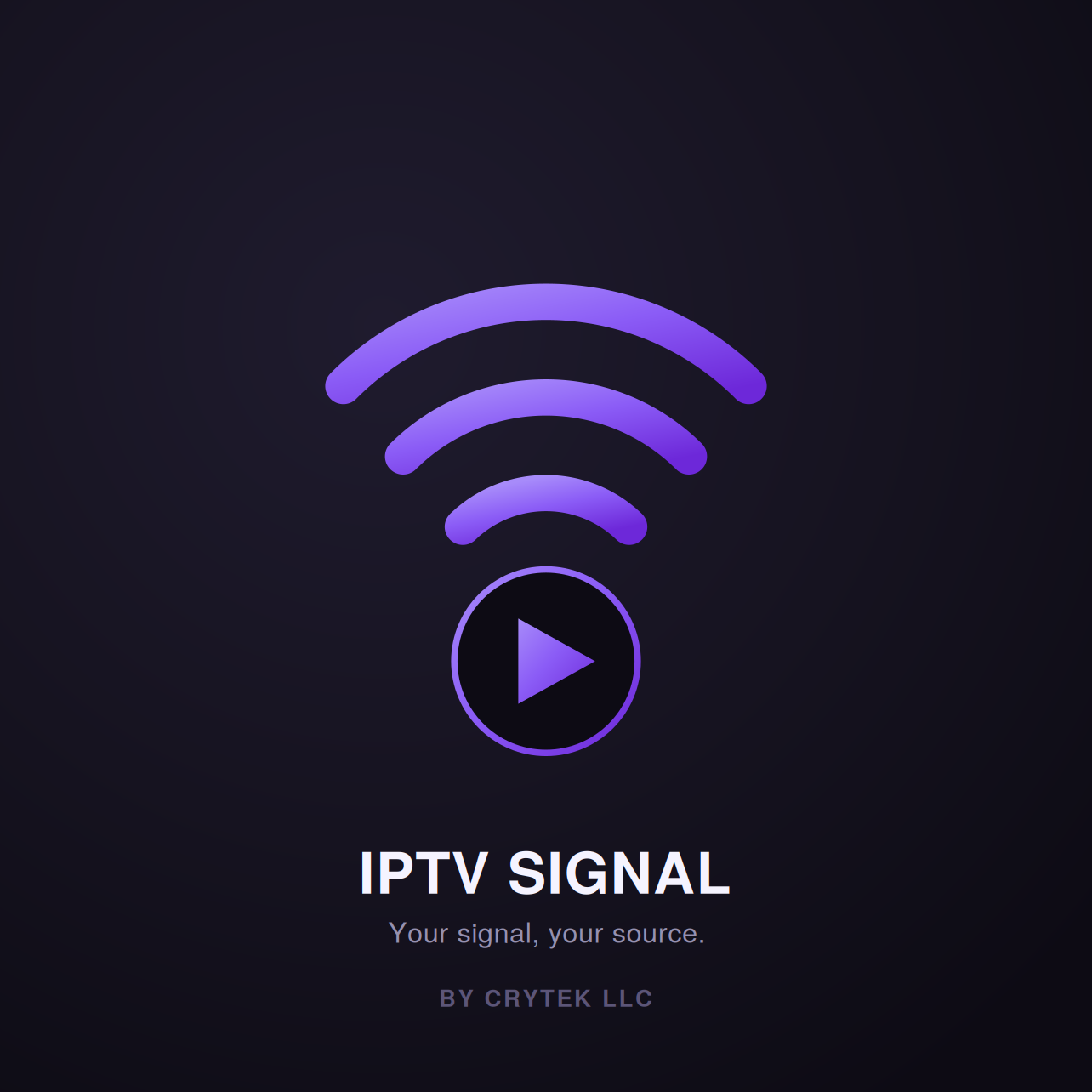 IPTV Signal launch screen